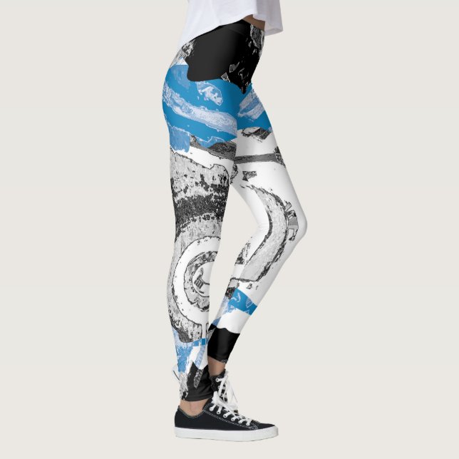 Mecanismo de Onda – Leggings Personalizadas (Largo (Derecha)