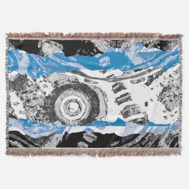Mecanismo de Onda – Manta personalizada para echar (Anverso)
