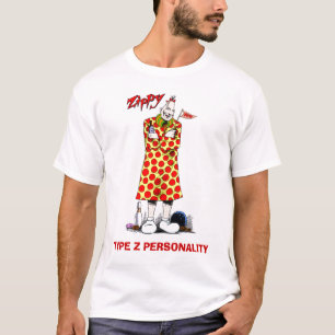 MECANOGRAFÍE la camiseta de la PERSONALIDAD de Z
