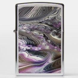 Mechero Zippo Amethyst & Pearls