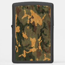 Camuflaje verde ondulado