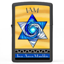 Estrella de David en el Art Deco Personalizado