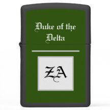 Luminoso Zippo monograma Delta