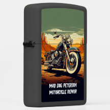 Motocicleta Biker Motorsport Negocios Zippo Lighte