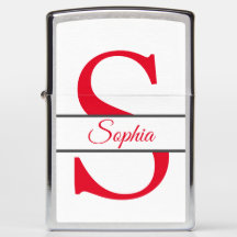 NOMBRE PERSONALIZADO MÁS ligero "SOPHIA" EN ROJO