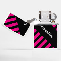 Rayas de moda de las rosas fuertes