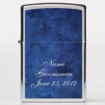 Regalo de boda de mármol azul