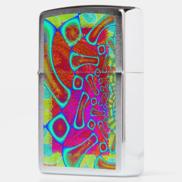 Mechero Zippo Walkin' On Sun Shine Psicodélico 3D