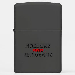 Mechero Zippo Zippo Lighter Asombroso y Guapo