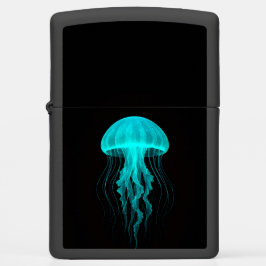 Mechero Zippo Zippo lighter with Green Neon Jellyfish