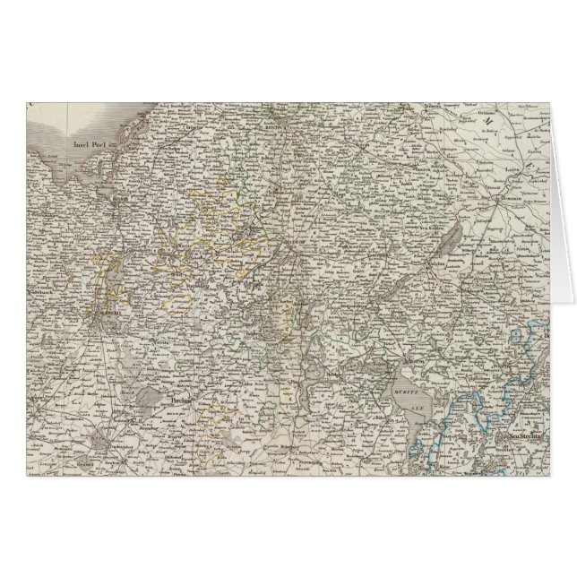 Mecklemburgo-Schwerin, Mecklenburg-Strelitz (Anverso (Horizontal))