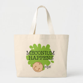 Meconium sucede la bolsa de asas de la partera