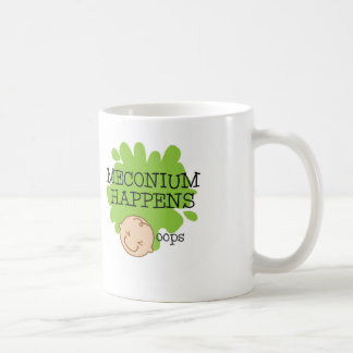 Meconium sucede taza de café