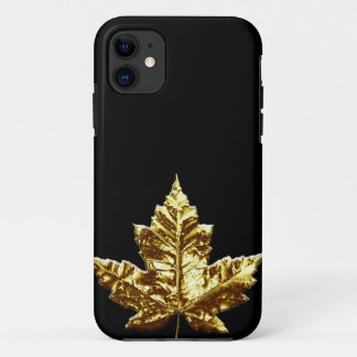Medalla de Canadá IPhone 5 Fundas Gold Canada Leaf