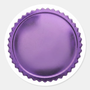 Medalla de premio Starburst de sello de lámina mor