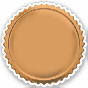 Medalla de sello de lámina de cobre estallido de e