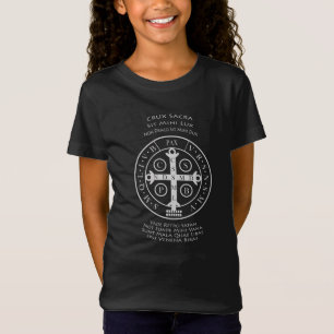 Medalla de St Benedict con camiseta de la Oración