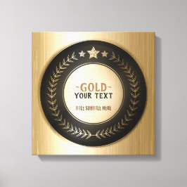 MEDALLA Dorada #1 Campeón IMPRESIÓN PERSONALIZADA 