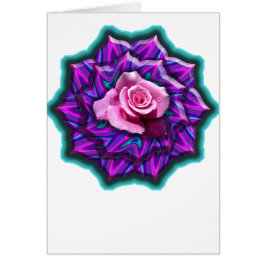 Medallón color de rosa