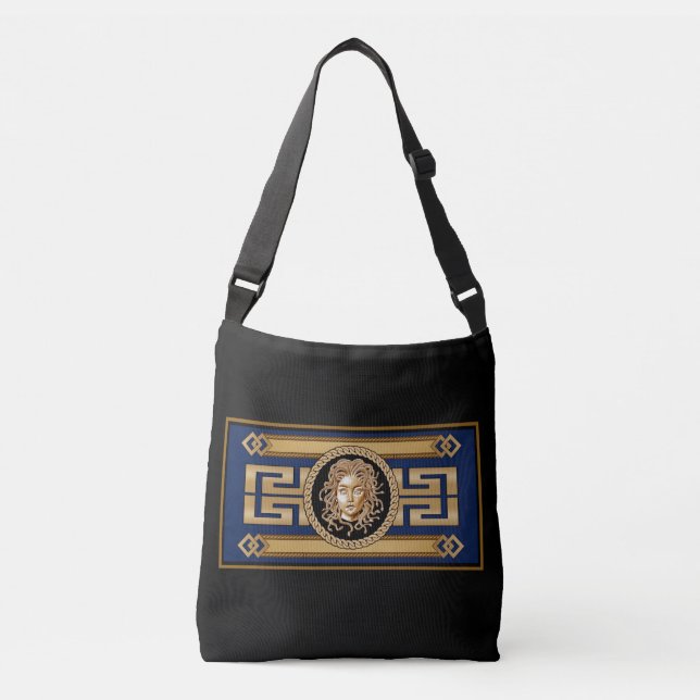 Medallón Medusa, bolsa de cuerpo cruzado (Anverso)