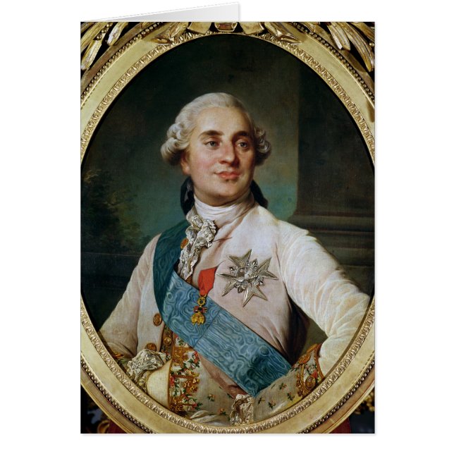 Medallón retrato de Luis XVI 1775 (Frente)