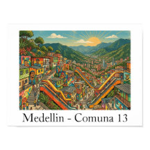 Medellín Colombia Comuna 13 Arte de Viaje