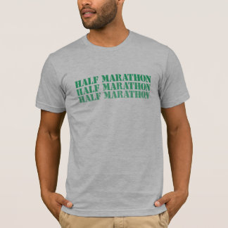 Media camisa del maratón