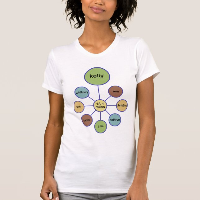 media camiseta Kelly del maratón (Anverso)