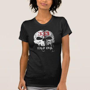 Media camiseta malvada 333
