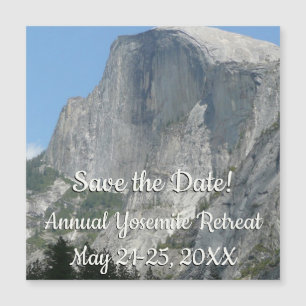 Media Cúpula desde el lado en el Parque Nacional Y