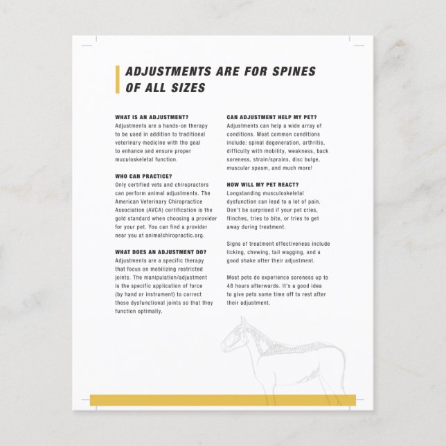 Media hoja equina (Frente)