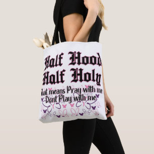 Media Hood Half Holy Shopping bolsa