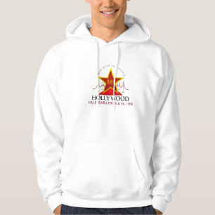 Media sudadera con capucha del maratón de
