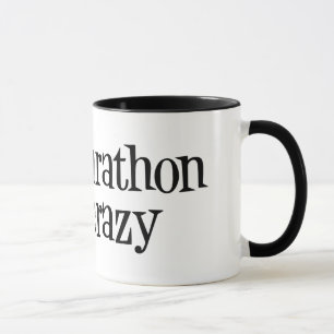 media taza loca del medio maratón