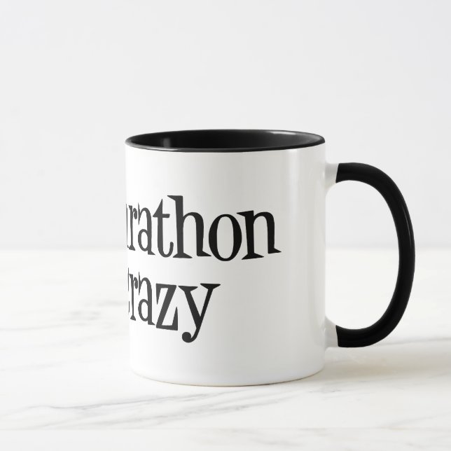 media taza loca del medio maratón (Derecha)