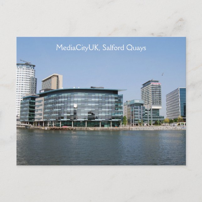 MediaCity - Salford Quays Tarjeta postal (Anverso)