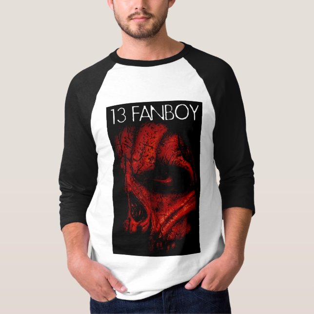 Mediados de camisa con mangas de 13 Fanboy (Anverso)