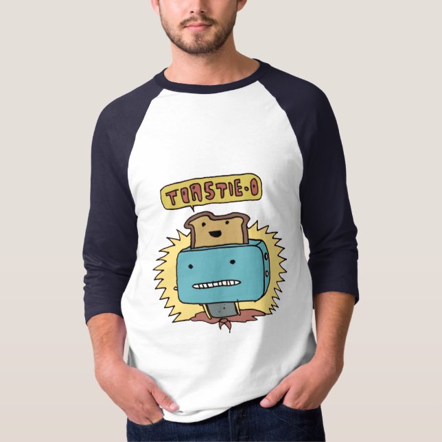 Mediados de camiseta envuelta de Toastie-O (Anverso)
