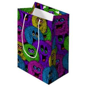Mediana Amigable Fuzzles Criaturas Cutas Bolsa de Regalo