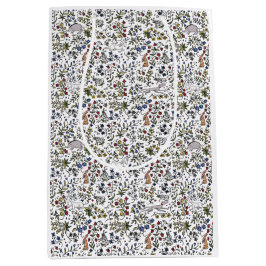 Mediana Animales medievales mille fleurs bolsa de regalo b