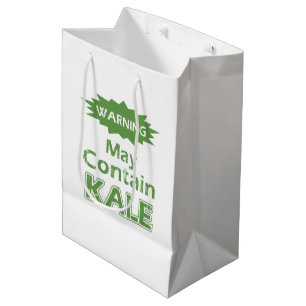 Mediana Aviso Puede Contener La Bolsa De Regalo De KALE Fu