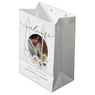 Mediana Boda Bienvenida Gracias Bolsa De Regalo