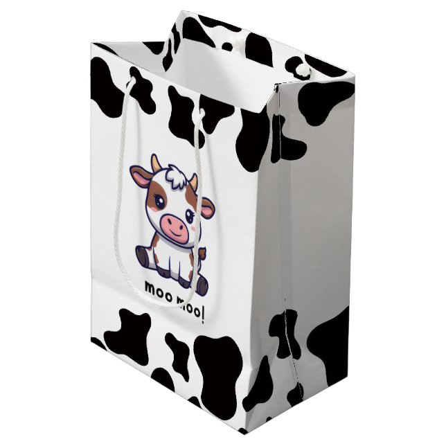 Mediana Bolsa de regalo (Angulo Anverso)
