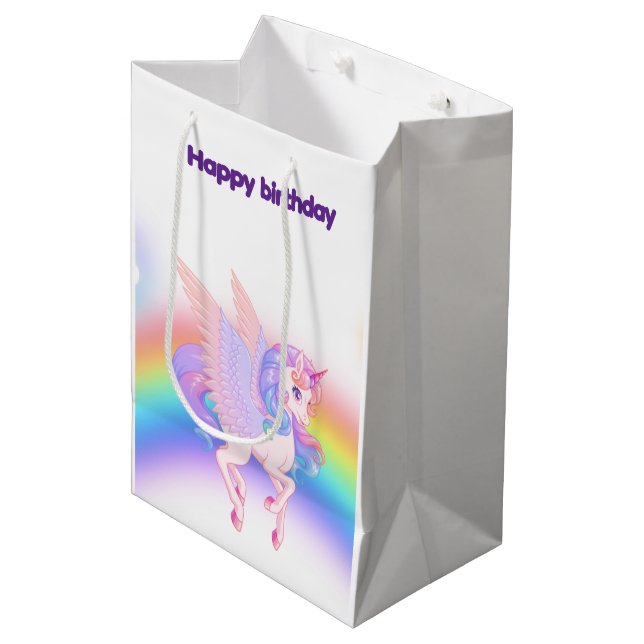 Mediana Bolsa de regalo (Angulo Anverso)