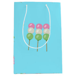 Mediana Bolsa de regalo Anime Blue Pastel Dango