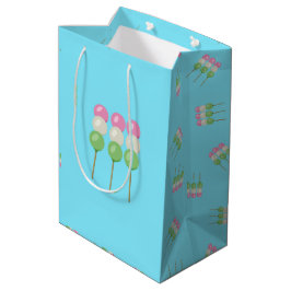 Mediana Bolsa de regalo Anime Blue Pastel Dango