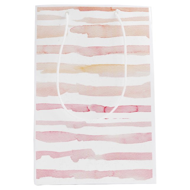 Mediana Bolsa de regalo Baby Shower de Woodland Cub (Anverso)