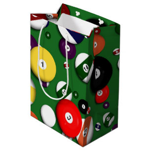 Mediana Bolsa de regalo - Billiards