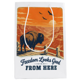 Mediana Bolsa de regalo Cañón Freedom Looks Good