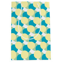 Bolsa de regalo - Círculos pasteles que sobrevuela